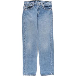 リーバイス(Levi's)の古着 90年代 リーバイス Levi's 505 REGULAR FIT STRAIGHT LEG テーパードデニムパンツ USA製 メンズw33 ヴィンテージ /evb004679(デニム/ジーンズ)