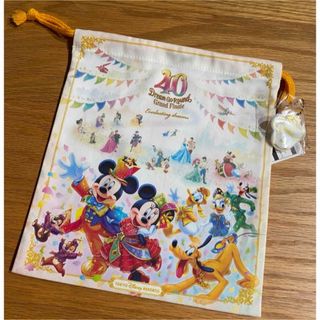 ディズニー　40周年　グランドフィナーレ　巾着　きんちゃく