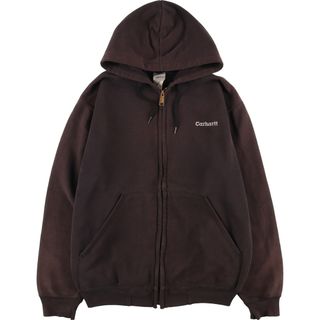 carhartt - 古着 カーハート Carhartt スウェットフルジップパーカー メンズM /eaa440615