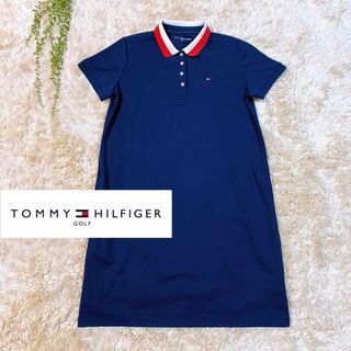 TOMMY HILFIGER - 【未使用品】TOMMY HILFIGER GOLF ワンピース　ゴルフ　Lサイズ