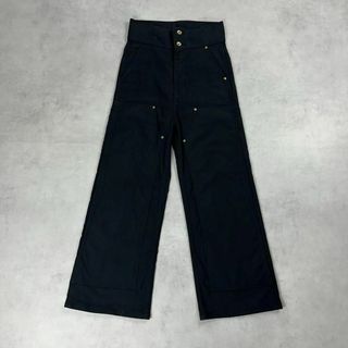 オーラリー(AURALEE)のオーラリー　FINX DUCK PAINTER PANTS ハイウエストパンツ(デニム/ジーンズ)