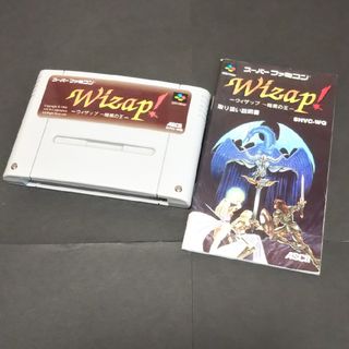 スーパーファミコン(スーパーファミコン)の●動作確認済● Wizap！ スーパーファミコン ソフト SFC(家庭用ゲームソフト)