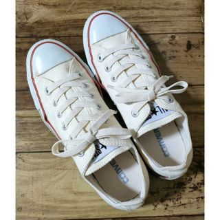 コンバース(CONVERSE)のコンバース CONVERSE ALL STAR   白　23.5cm(スニーカー)