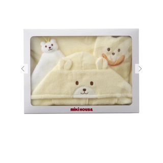 ミキハウス(mikihouse)の★新品未使用★ MIKIHOUSE ミキハウス 無撚糸バスポンチョセット(その他)