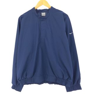 ナイキ(NIKE)の古着 00年代 ナイキ NIKE ヘンリーネック ウォームアッププルオーバー メンズM /eaa444296(ナイロンジャケット)