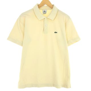 ラコステ(LACOSTE)の古着 ラコステ LACOSTE フランス企画 半袖 ポロシャツ 6 メンズXL /eaa440877(ポロシャツ)