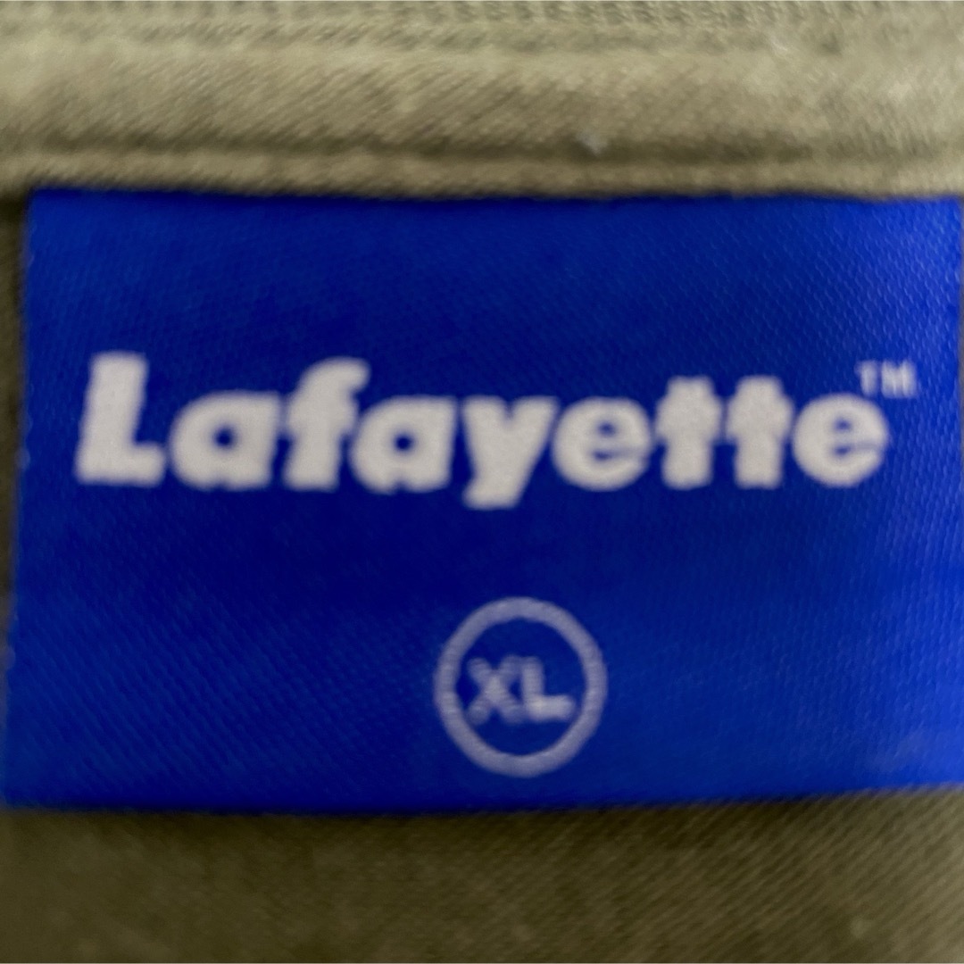 Lafayette(ラファイエット)のlafayette Tシャツ　カーキ メンズのトップス(Tシャツ/カットソー(半袖/袖なし))の商品写真