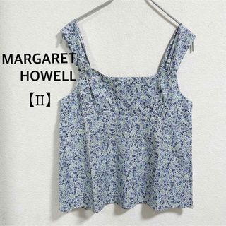 マーガレットハウエル(MARGARET HOWELL)の【美品】MARGARET HOWELL ビスチェ キャミソール リバティ Ⅱ(キャミソール)