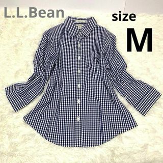 エルエルビーン(L.L.Bean)のL.L.Bean  ギンガムチェック 長袖 シャツ(シャツ/ブラウス(長袖/七分))