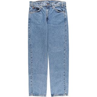 リーバイス(Levi's)の古着 リーバイス Levi's 505 REGULAR FIT STRAIGHT LEG テーパードデニムパンツ メンズw32 /eaa416429(デニム/ジーンズ)