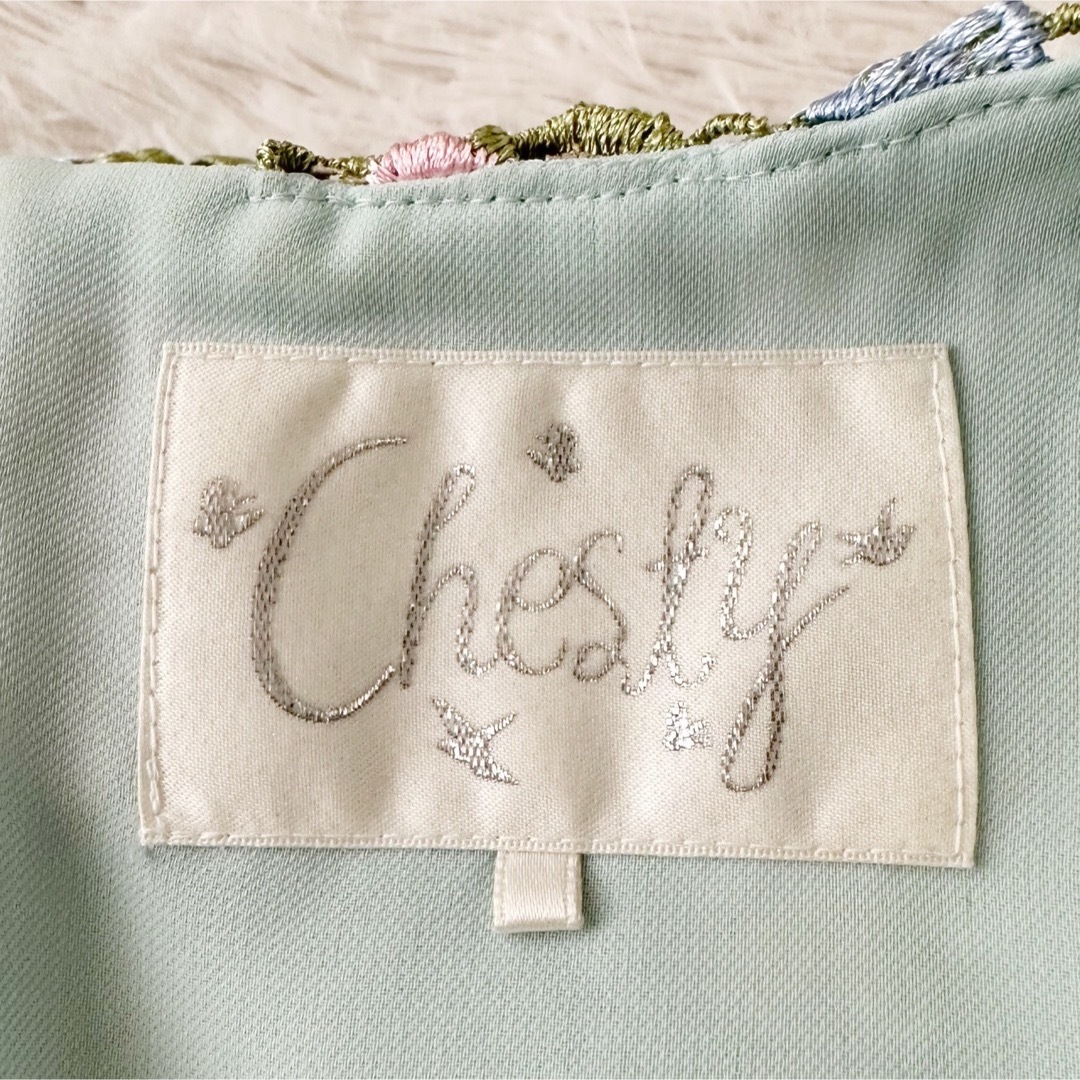 Chesty(チェスティ)のchesty レース 刺繍 ブラウス 長袖 0  レディースのトップス(シャツ/ブラウス(長袖/七分))の商品写真