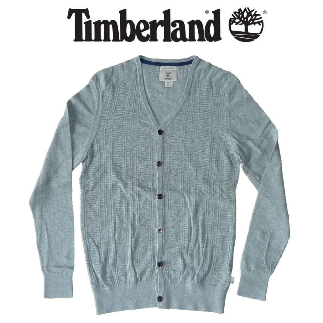 Timberland(ティンバーランド)のTimberland カシミヤ混 カーディガン ☆美品 ティンバーランド メンズのトップス(カーディガン)の商品写真