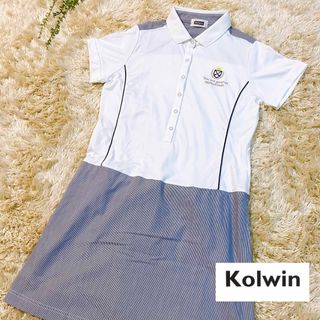 【美品】Kolwin コルウィン　ゴルフ　ワンピース　Lサイズ