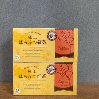 ラクシュミー 極上 はちみつ紅茶 × ハニーレモン × ハニーフルーツ 計75袋(茶)