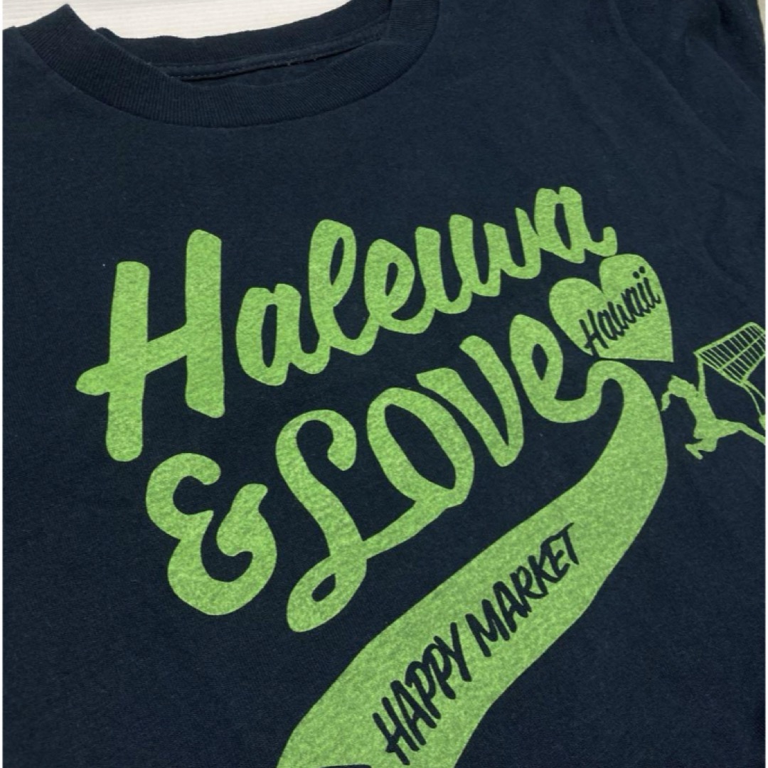 レア ハッピーハレイワ Tシャツ ハワイ ノースショア Haleiwa ロゴT レディースのトップス(Tシャツ(半袖/袖なし))の商品写真