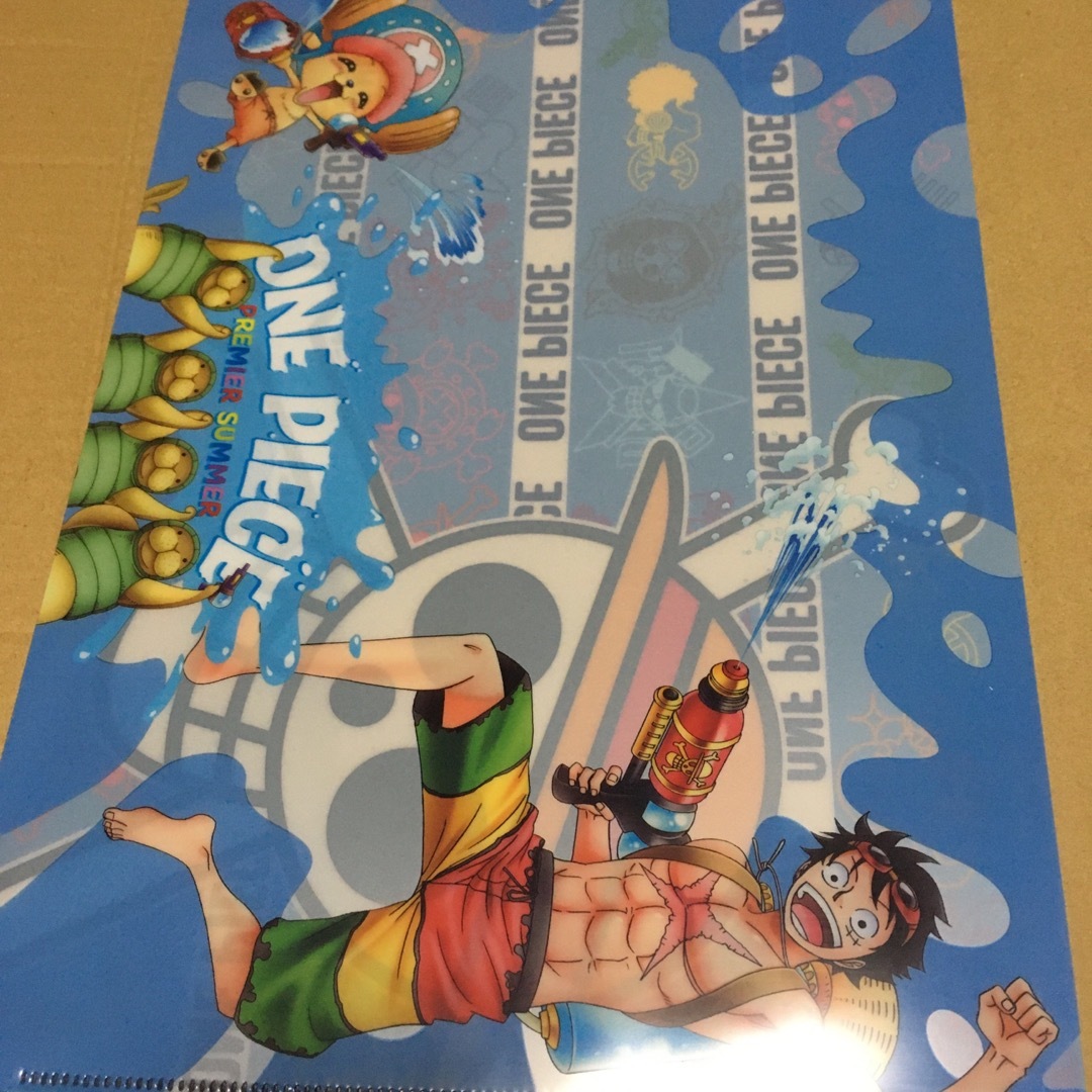 ワンピース　クリアファイル　3種　おまけ　セット エンタメ/ホビーのアニメグッズ(その他)の商品写真