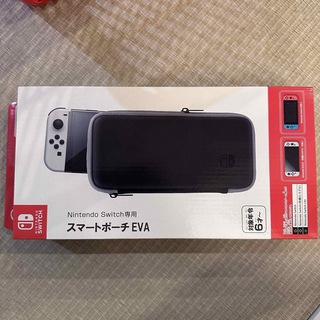 ニンテンドースイッチ(Nintendo Switch)のNintendo Switch 専用 スマートポーチEVA ブラック×グレー (その他)