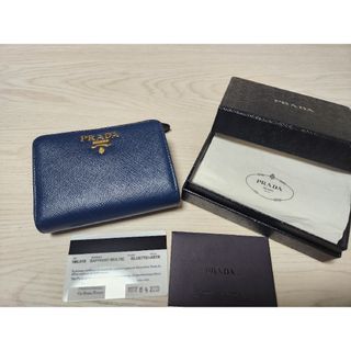 プラダ(PRADA)のPRADA　2つ折り財布　サフィアーノマルチカラー(財布)