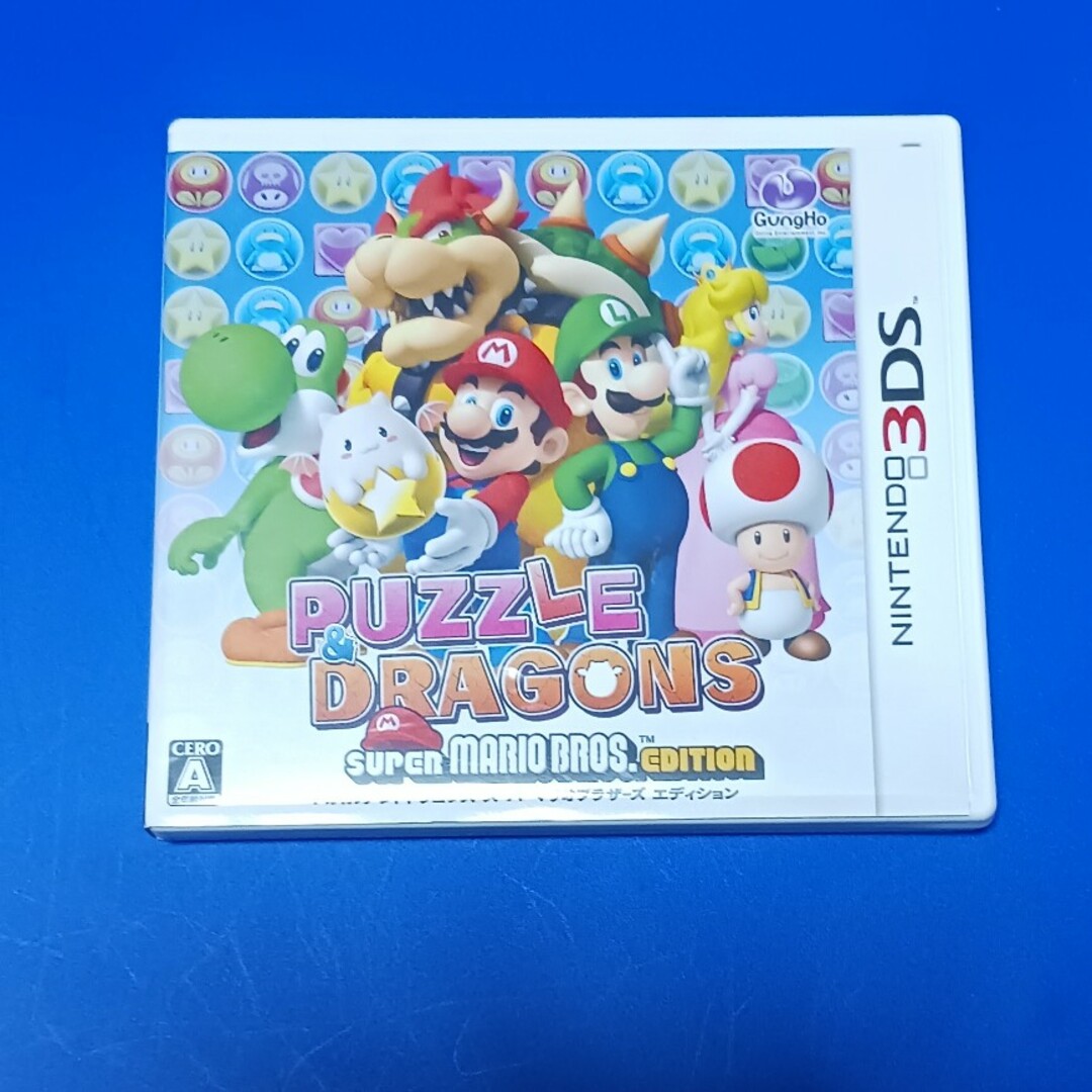 PUZZLE＆DRAGONS SUPER MARIO BROS.EDITION… エンタメ/ホビーのゲームソフト/ゲーム機本体(携帯用ゲームソフト)の商品写真