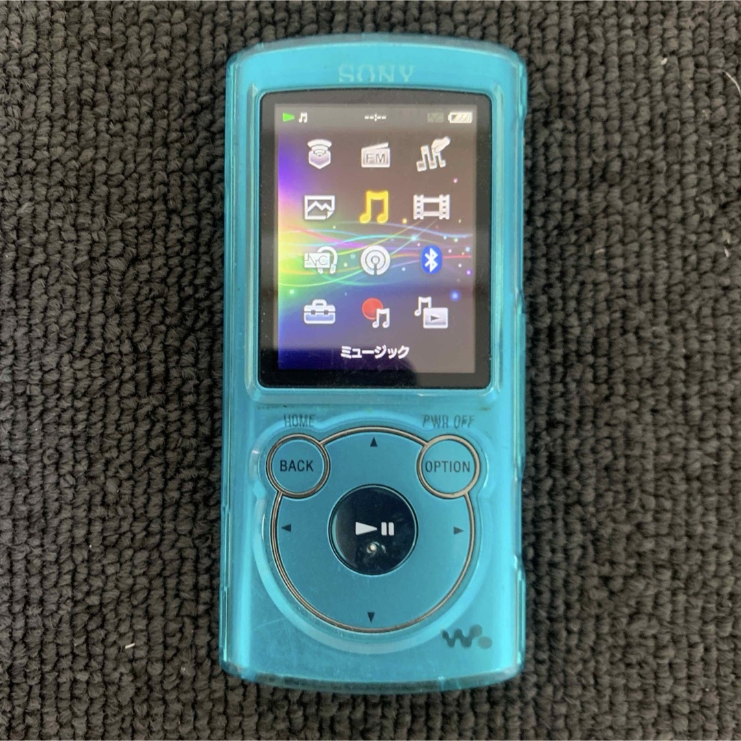 WALKMAN(ウォークマン)のSONY WALKMAN NW-S765 ソニー ウォークマン 16GB ブルー スマホ/家電/カメラのオーディオ機器(ポータブルプレーヤー)の商品写真