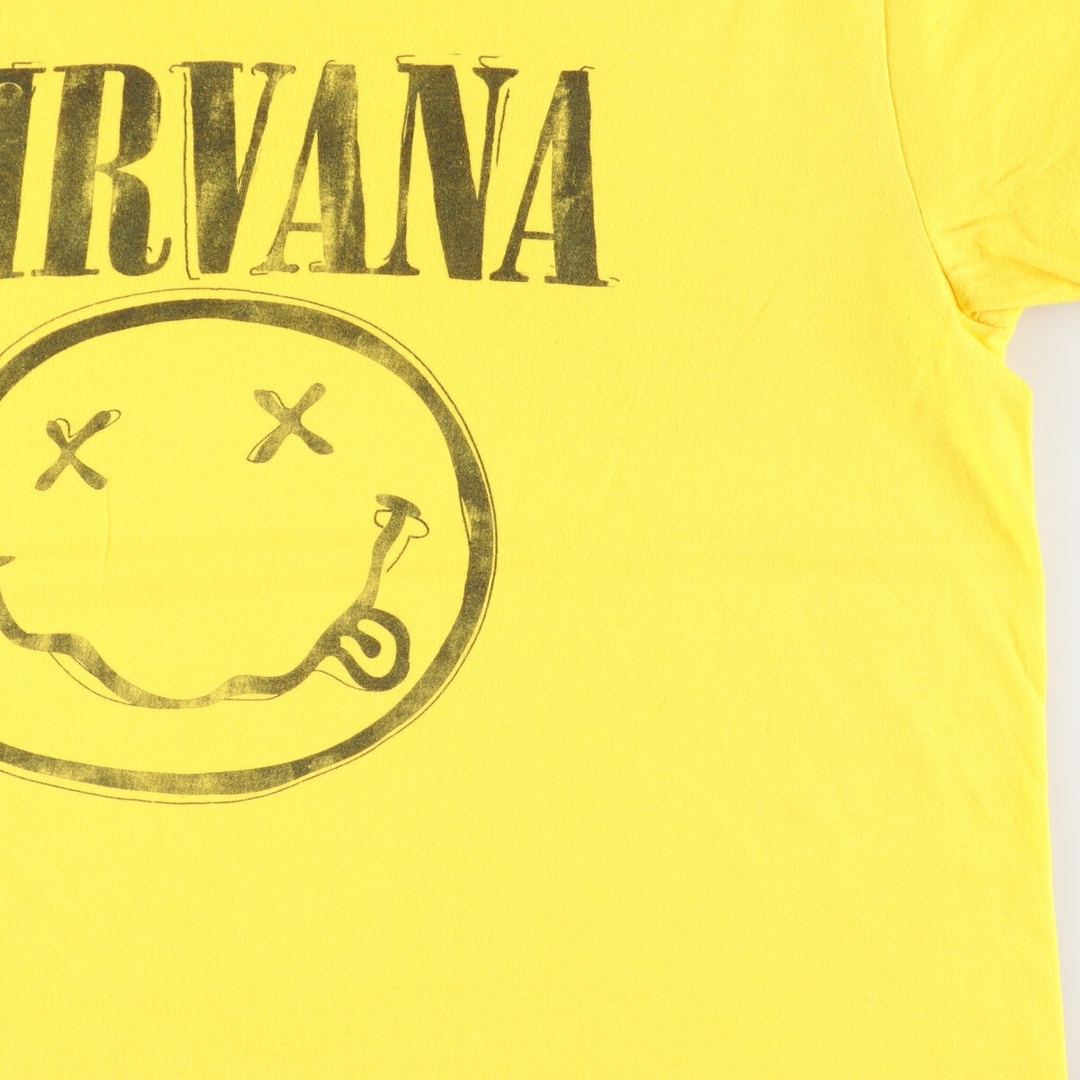 古着 NIRVANA ニルヴァ―ナ バンドTシャツ バンT メンズL /eaa436874 メンズのトップス(Tシャツ/カットソー(半袖/袖なし))の商品写真