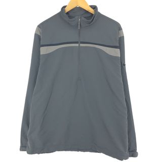 ナイキ(NIKE)の古着 ナイキ NIKE GOLF ゴルフ ハーフジップ ウォームアッププルオーバー メンズXL /eaa440173(ナイロンジャケット)