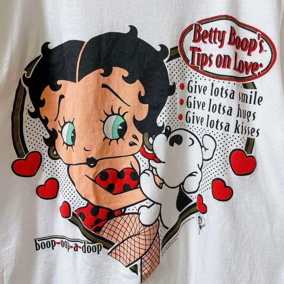 ビンテージ90Ｓ　シングルステッチ　ベティーちゃん　1994コピーライト　古着 メンズのトップス(Tシャツ/カットソー(半袖/袖なし))の商品写真