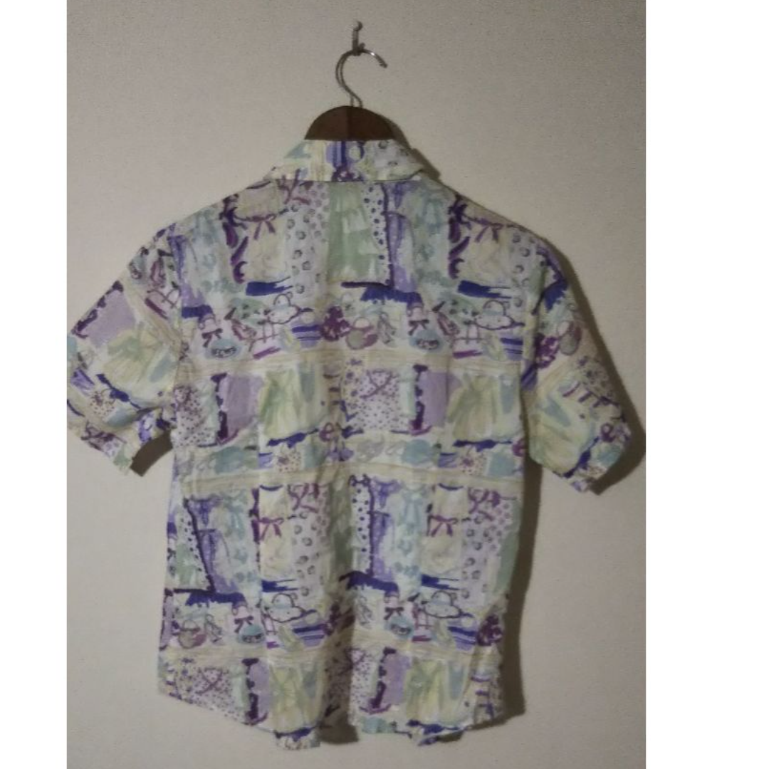 柄もの半袖シャツ レディースのトップス(シャツ/ブラウス(半袖/袖なし))の商品写真
