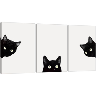 猫 アートパネル ネコ ねこ 壁掛け 木枠 キャンバス インテリア 現代アート(絵画/タペストリー)