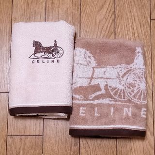 celine - 【新品・未使用】CELINE　セリーヌ　フェイスタオル　タオルセット　馬車