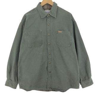 カーハート(carhartt)の古着 カーハート Carhartt 長袖 ボタンダウン ワークシャツ メンズL /eaa444170(シャツ)