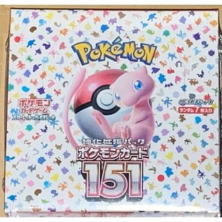 ポケモン(ポケモン)のポケモンカード151 シュリンク付き 1box(Box/デッキ/パック)