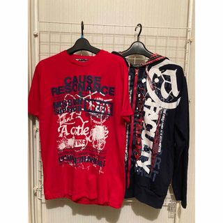 メンズ　トップス　半袖　Tシャツ　新品　L  長袖　パーカー　ジップアップ　(パーカー)