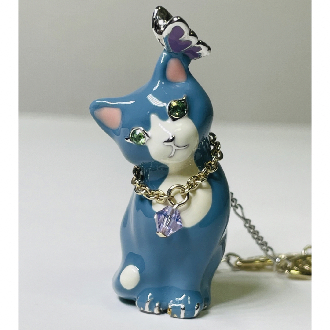 ANNA SUI(アナスイ)のANNA SUI 猫　ネックレス レディースのアクセサリー(ネックレス)の商品写真