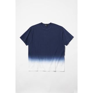 カラー(kolor)のkolor 23SS EXCLUSIVE グラデーションTシャツ ネイビー 3(Tシャツ/カットソー(半袖/袖なし))