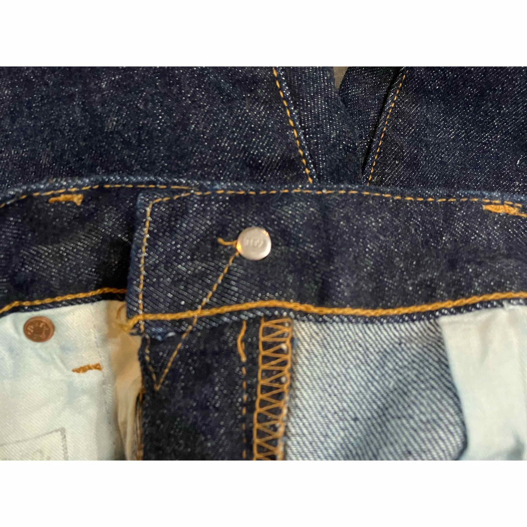 Levi's(リーバイス)の美品　ほぼ未使用　濃紺　リーバイス502 bigE 復刻　W31 レプリカデニム メンズのパンツ(デニム/ジーンズ)の商品写真