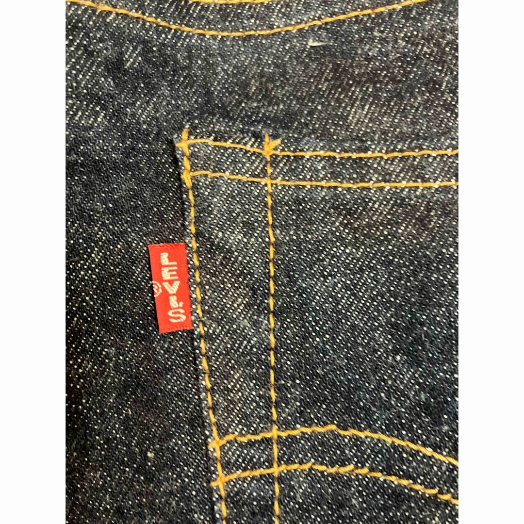 Levi's(リーバイス)の美品　ほぼ未使用　濃紺　リーバイス502 bigE 復刻　W31 レプリカデニム メンズのパンツ(デニム/ジーンズ)の商品写真