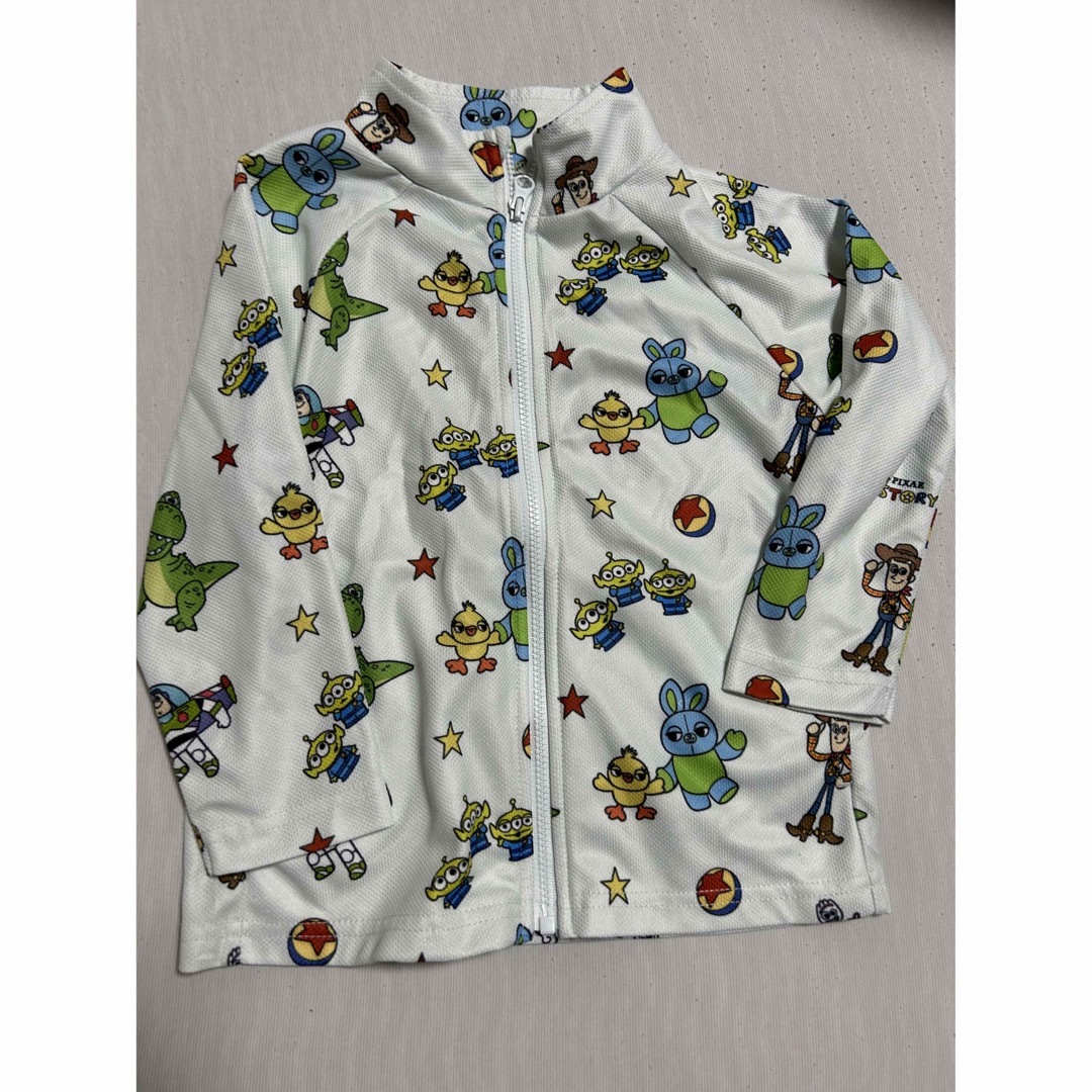 ディズニー　トイストーリー　ラッシュガード キッズ/ベビー/マタニティのキッズ服女の子用(90cm~)(下着)の商品写真