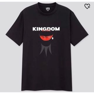 【即購入OK】UNIQLO ヤングジャンプ　キングダム　ブラック(Tシャツ/カットソー(半袖/袖なし))