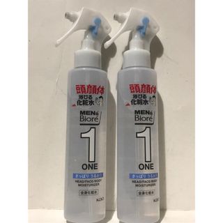 Biore - メンズビオレ ワン ONE 全身化粧水スプレー さっぱり 本体 150ml×2