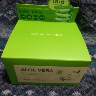 ネイチャーリパブリック(NATURE REPUBLIC)のネイチャーリパブリック マイルド＆モイスチャー アロエ デイリーシートマスク(パック/フェイスマスク)