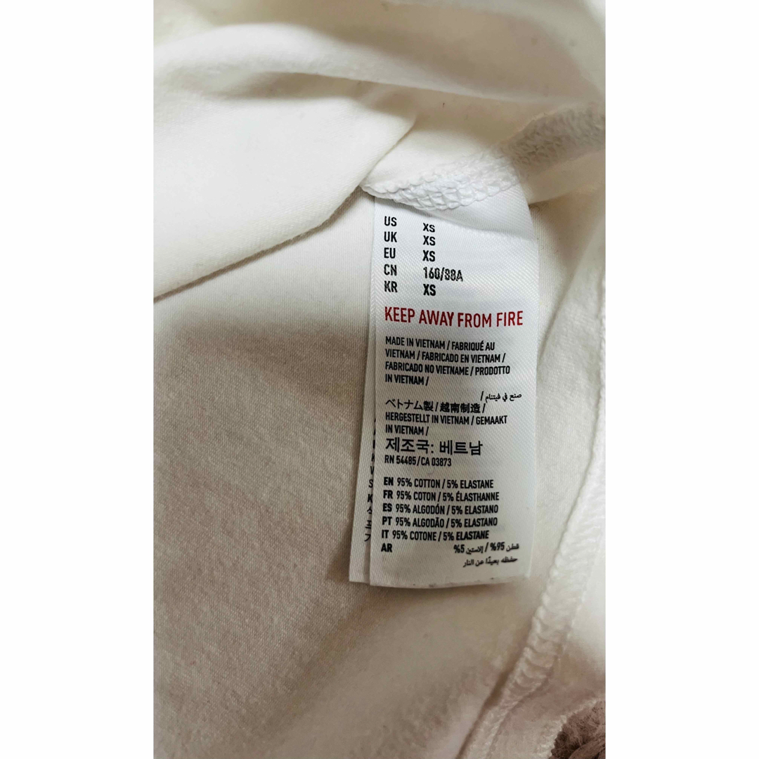 American Eagle(アメリカンイーグル)のAMERICAN EAGLE Tシャツ XS 白 レディースの方も メンズのトップス(Tシャツ/カットソー(半袖/袖なし))の商品写真