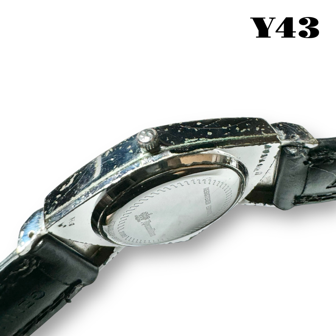 Hamilton(ハミルトン)の希少品！ HAMILTON ベンチュラ 6109 ブラック エルビス ロカビリー メンズの時計(腕時計(アナログ))の商品写真