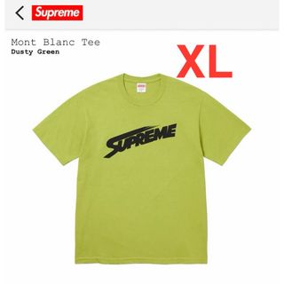 シュプリーム(Supreme)のSupreme Mont Blanc Tee XLサイズ ダスティグリーン(Tシャツ/カットソー(半袖/袖なし))