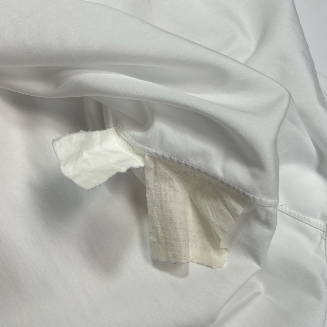 COMME des GARCONS HOMME(コムデギャルソンオム)の1990's コムデギャルソンオム 比翼オーバーサイズシャツ 白 メンズのトップス(シャツ)の商品写真