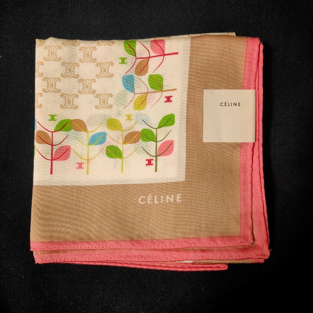 celine(セリーヌ)のCELINE セリーヌ ハンカチ レディースのファッション小物(ハンカチ)の商品写真