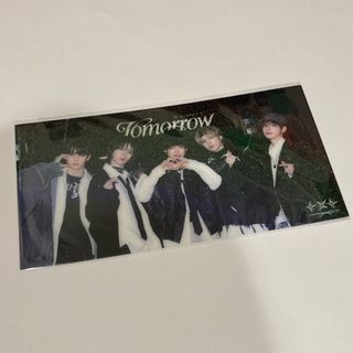 TXT tomorrow クリアポスター weverse特典(アイドルグッズ)