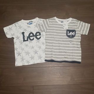 新品タグつき Lee  半袖Tシャツ 2枚セット 120