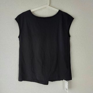 レイビームス(Ray BEAMS)の新品　Ray BEAMS　バックタックカットソー　ブラック(カットソー(半袖/袖なし))