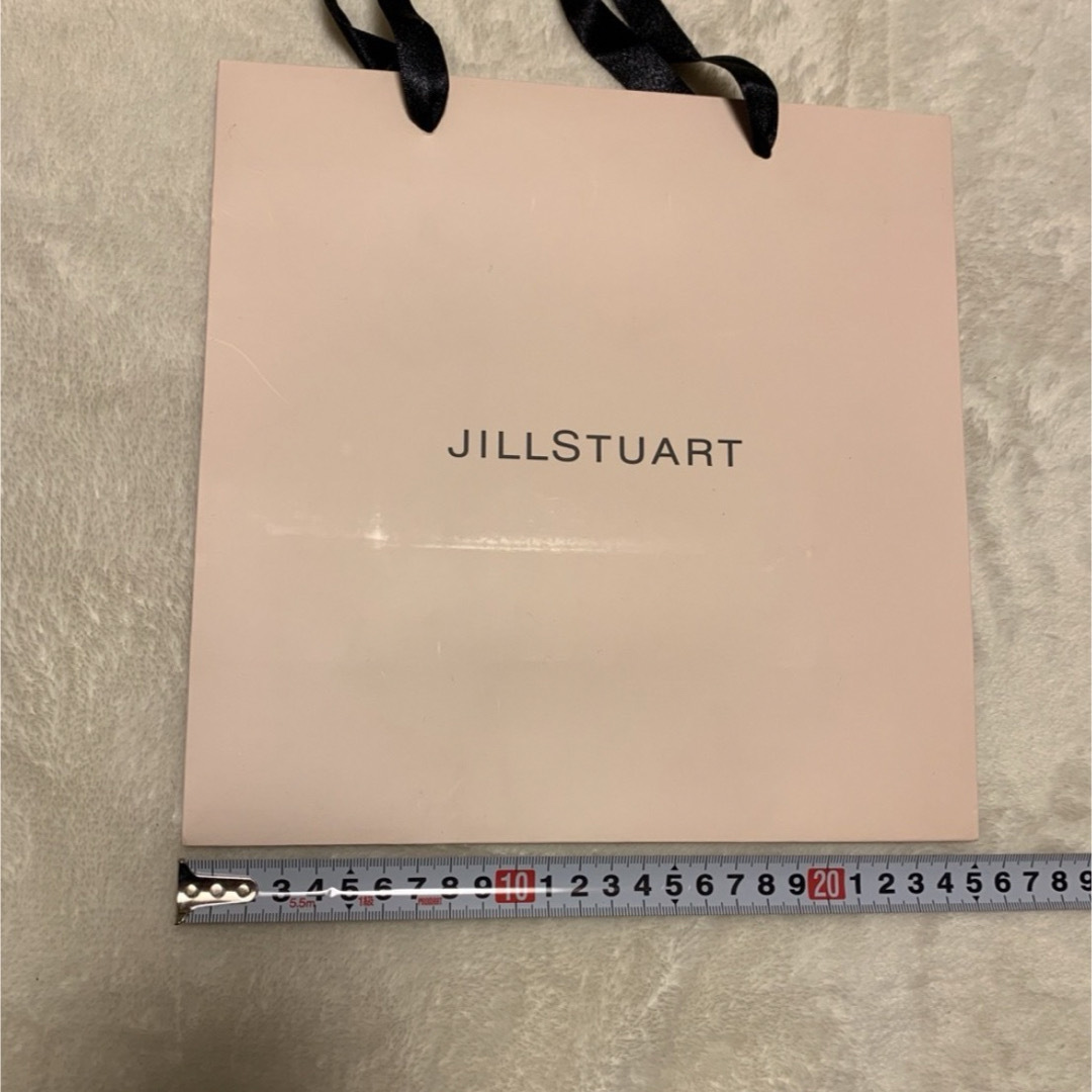 JILLSTUART(ジルスチュアート)のJILLSTUART ショップ袋&箱 ピンク/限定ショップ袋 水色花柄 レディースのバッグ(ショップ袋)の商品写真